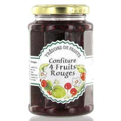 Confiture 4 fruits rouges